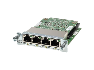 EHWIC-4ESG-P - Cisco Enhanced High-Speed WAN Interface Cards