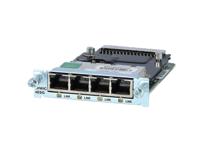 EHWIC-4ESG - Cisco Enhanced High-Speed WAN Interface Cards