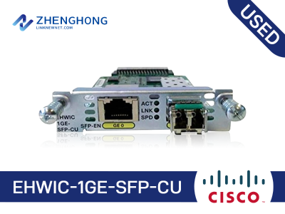 EHWIC-1GE-SFP-CU - Cisco Enhanced High-Speed WAN Interface Cards