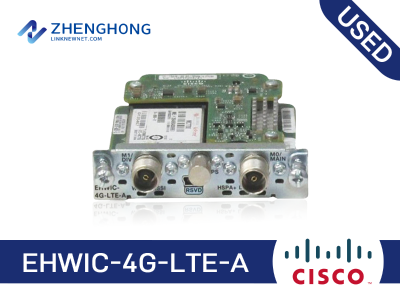 EHWIC-4G-LTE-A- Cisco Fourth-Generation Wireless WAN EHWIC