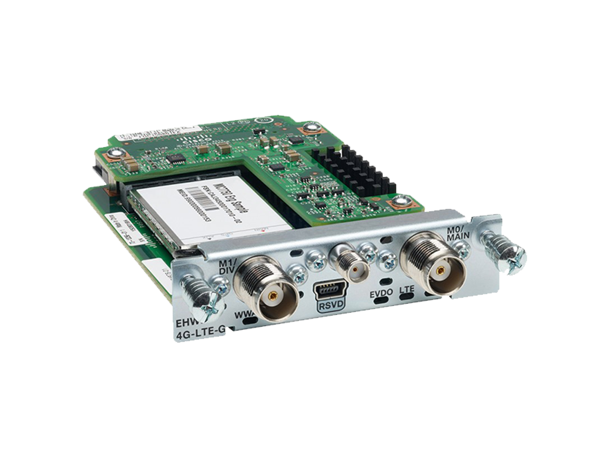EHWIC-4G-LTE-G- Cisco Fourth-Generation Wireless WAN EHWIC