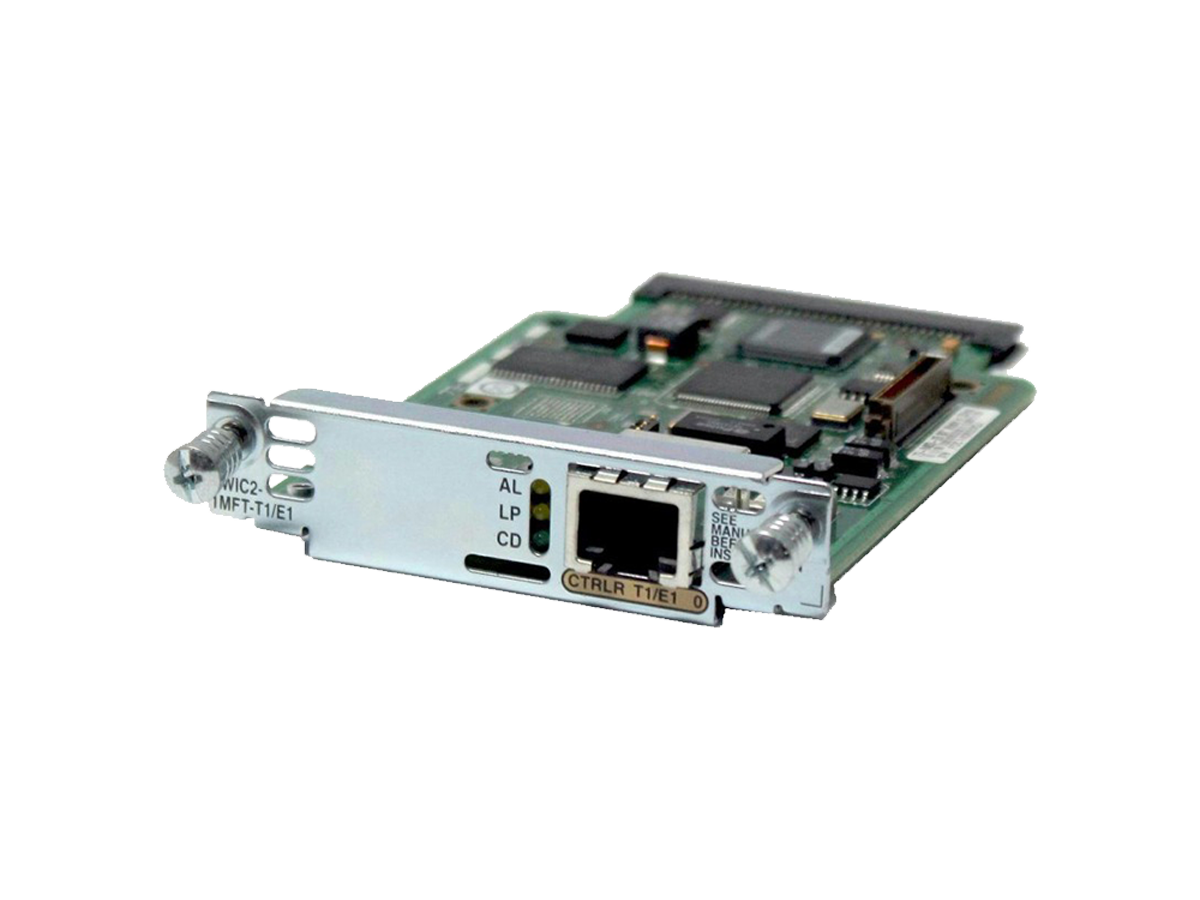 VWIC2-1MFT-T1/E1 - Cisco Voice/Wan Interface Cards