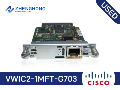 VWIC2-1MFT-G703 - Cisco Voice/Wan Interface Cards