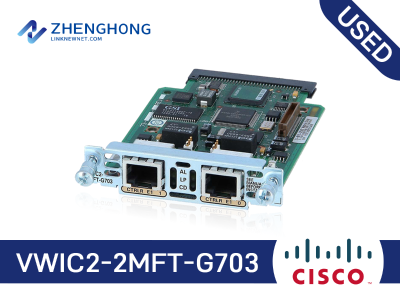 VWIC2-2MFT-G703 - Cisco Voice/Wan Interface Cards
