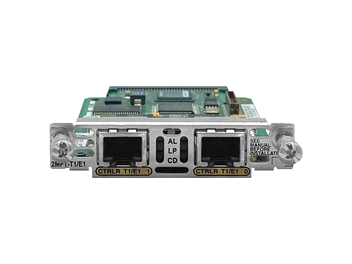 VWIC2-2MFT-T1/E1 - Cisco Voice/Wan Interface Cards
