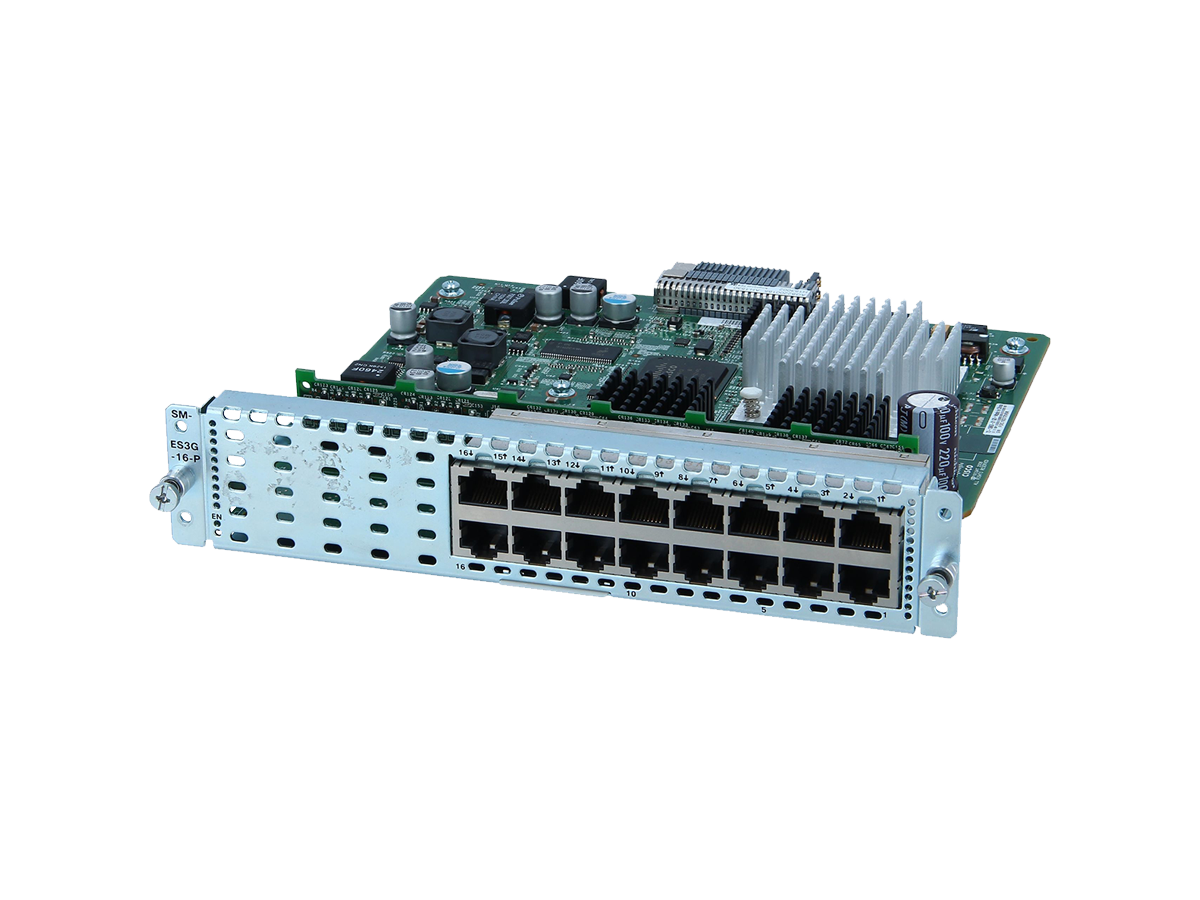 SM-ES3G-16-P - Cisco Services-Ready Engine Modules