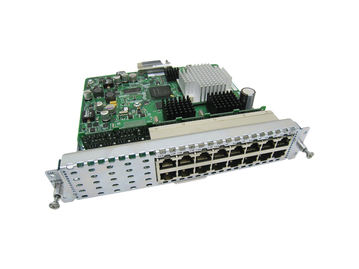 SM-ES2-16-P - Cisco Services-Ready Engine Modules