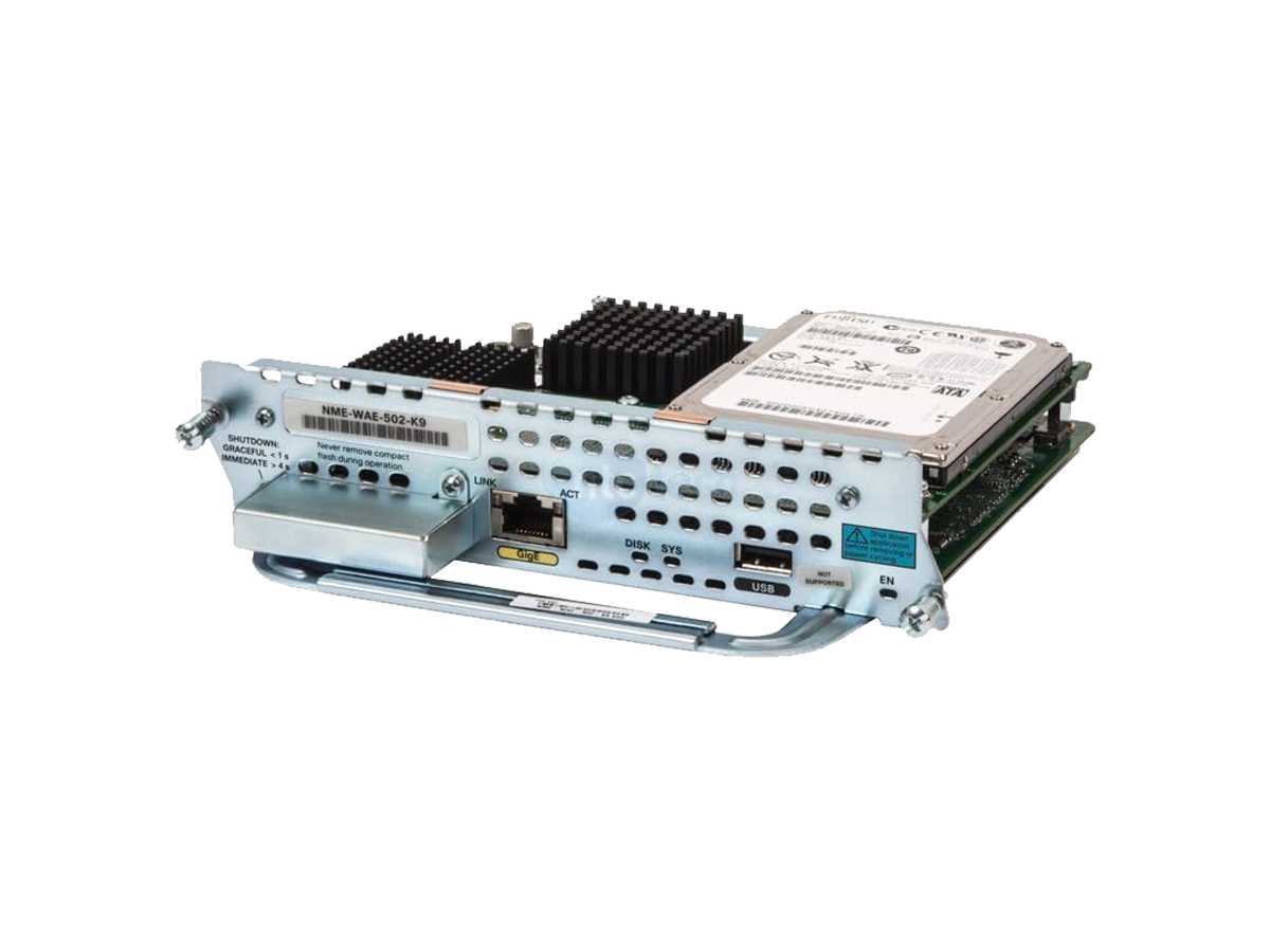 NME-WAE-502-K9 - Cisco WAAS Enhanced Network Modules