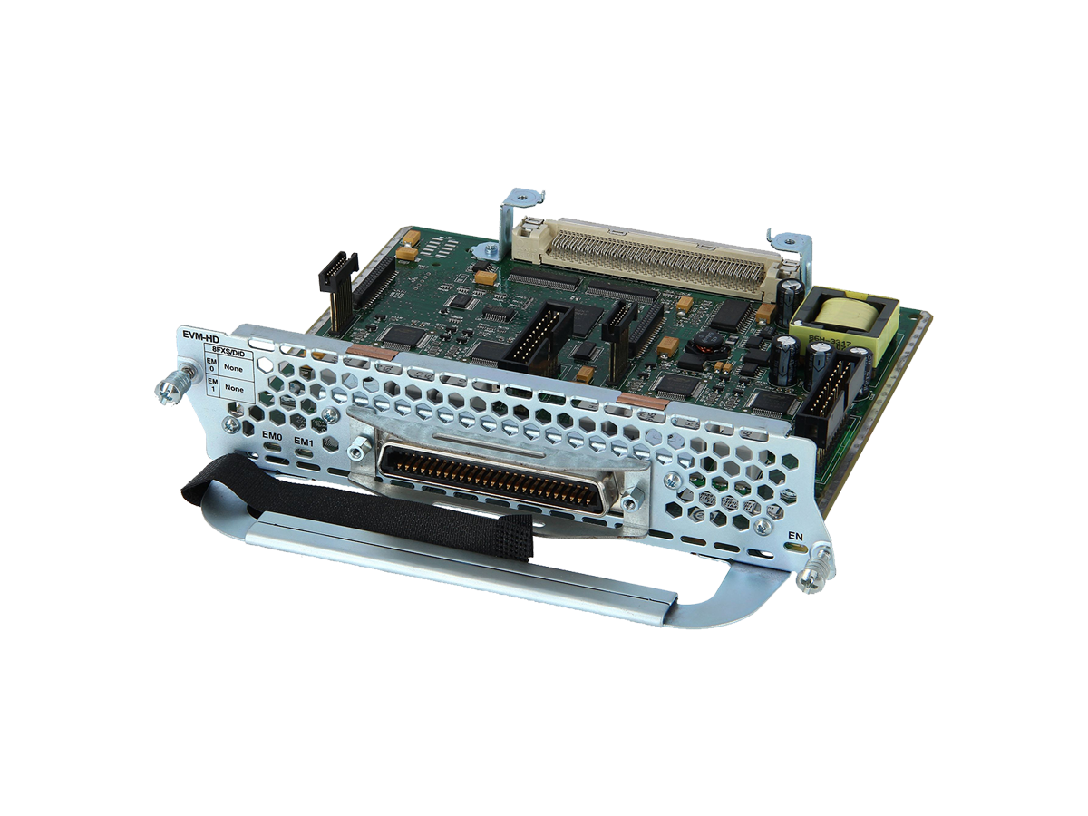 EVM-HD-8FXS/DID - Cisco High-Density Extension Modules