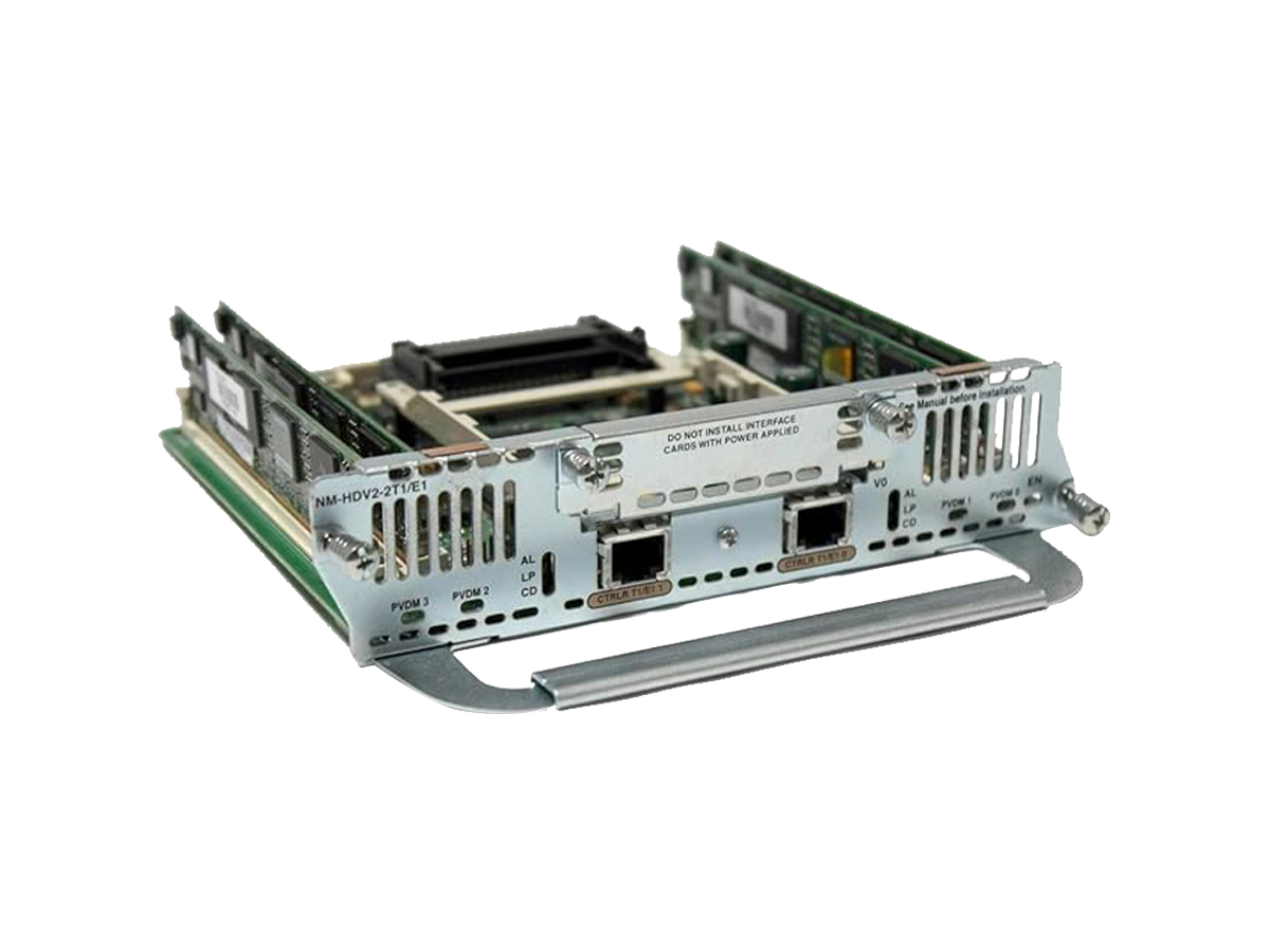 NM-HDV2-2T1/E1 - Cisco High-Density Digital Voice/Fax Network Modules