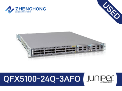 Juniper QFX5100-24Q-3AFO - Juniper QFX5100 Series Switches