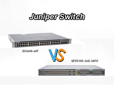 Juniper QFX5100-24Q-3AFO vs. EX3400-48T: Technical Comparison