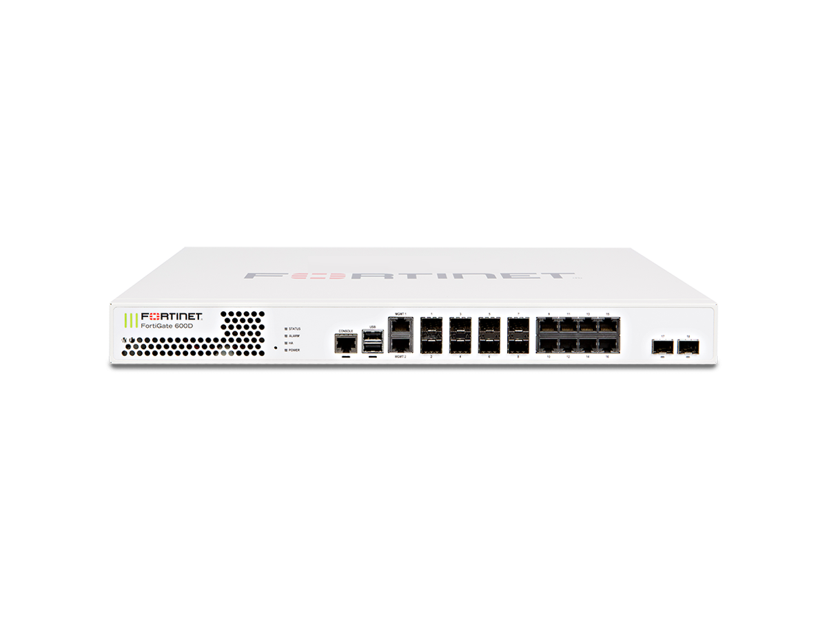 Fortinet Fortigate 600D FG-600D Network Security Firewall