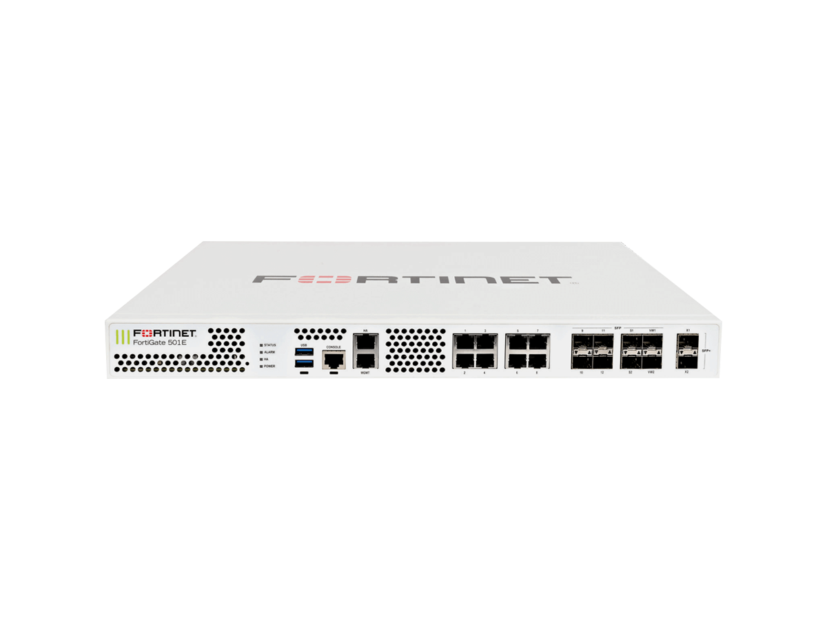Fortinet FG-501E FortiGate-501E 2x 10G SFP+ Ports Network Security Firewall