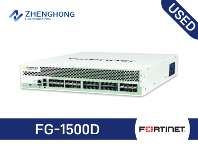 Fortinet FG-1500D Network Security Firewall 8x 10GE SFP+ 16x GE SFP