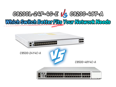 Cisco C9500-24Y4C-A vs C9500-48Y4C-A: How to Balance Port Density and Performance?