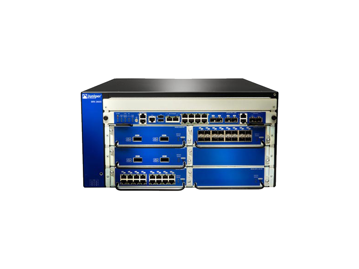 Juniper Networks SRX3600 Services Gateway 7 x Modules 4x PSU SRX3600BASE-AC-A