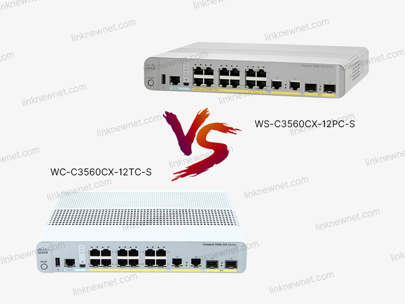 WS-C3560CX-12PC-S vs. WC-C3560CX-12TC-S: Which Cisco Switch Meets Your Needs?
