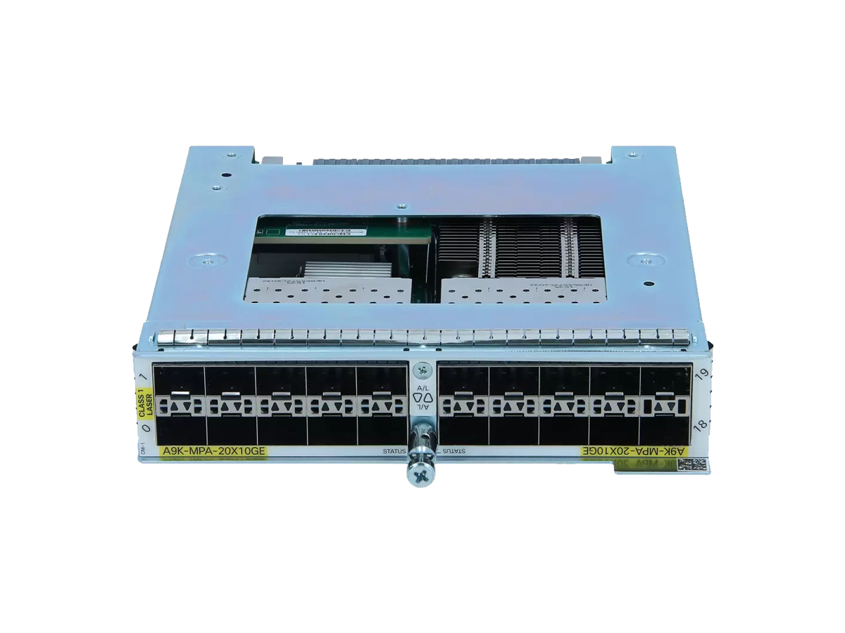 Cisco's Next-Gen 10G/25G Port Adapter: A9K-MPA-20X10GE-SE