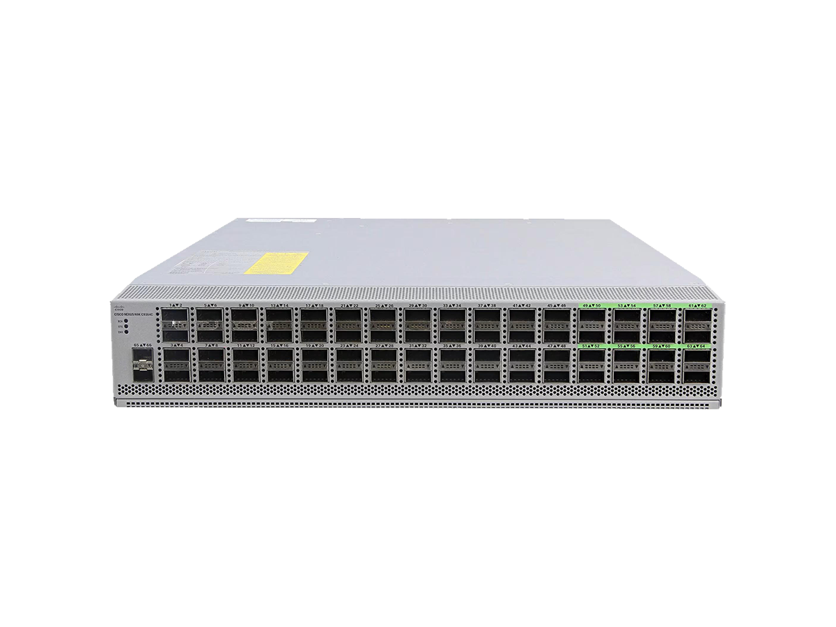 Cisco Nexus 9000 Series: N9K-C9364C – High-Density Cloud-Scale Switch for Next-Gen Data Centers