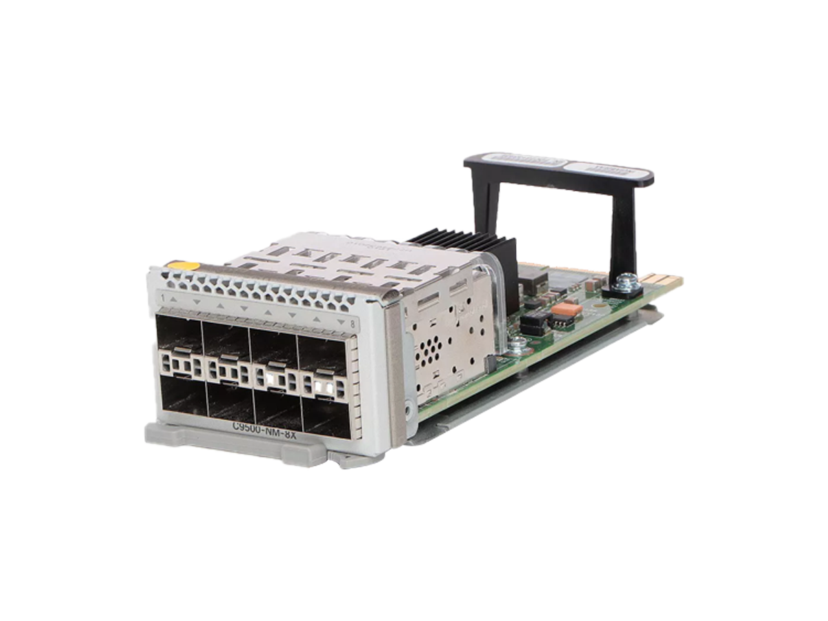 Cisco Catalyst 9000 Series: C9500-NM-8X – High-Density 10G/25G Ethernet Network Module