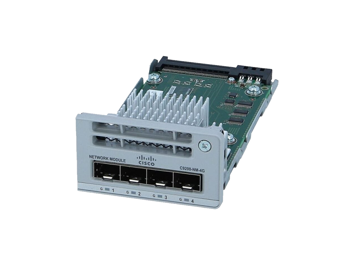 Cisco Catalyst 9000 Series: C9200-NM-4X – High-Density 10G Ethernet Network Module