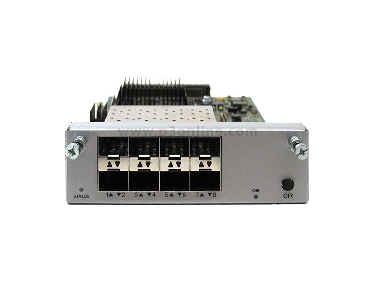 Cisco 4000 Series: C4KX-NM-8SFP+ – High-Density 10G Ethernet Network Module