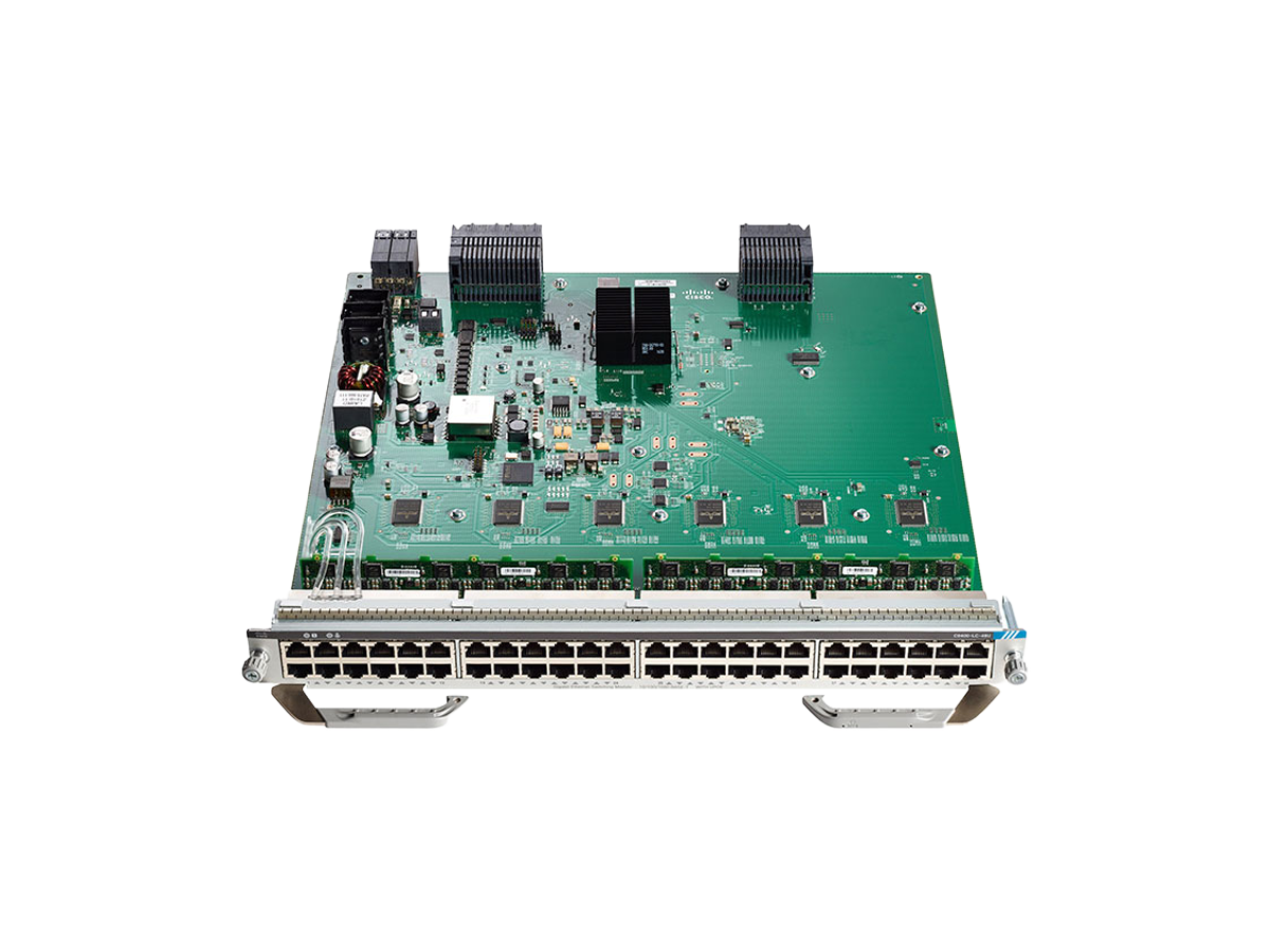Cisco Catalyst 9400-LC-48U: High-Density 48-Port Gigabit Ethernet Module