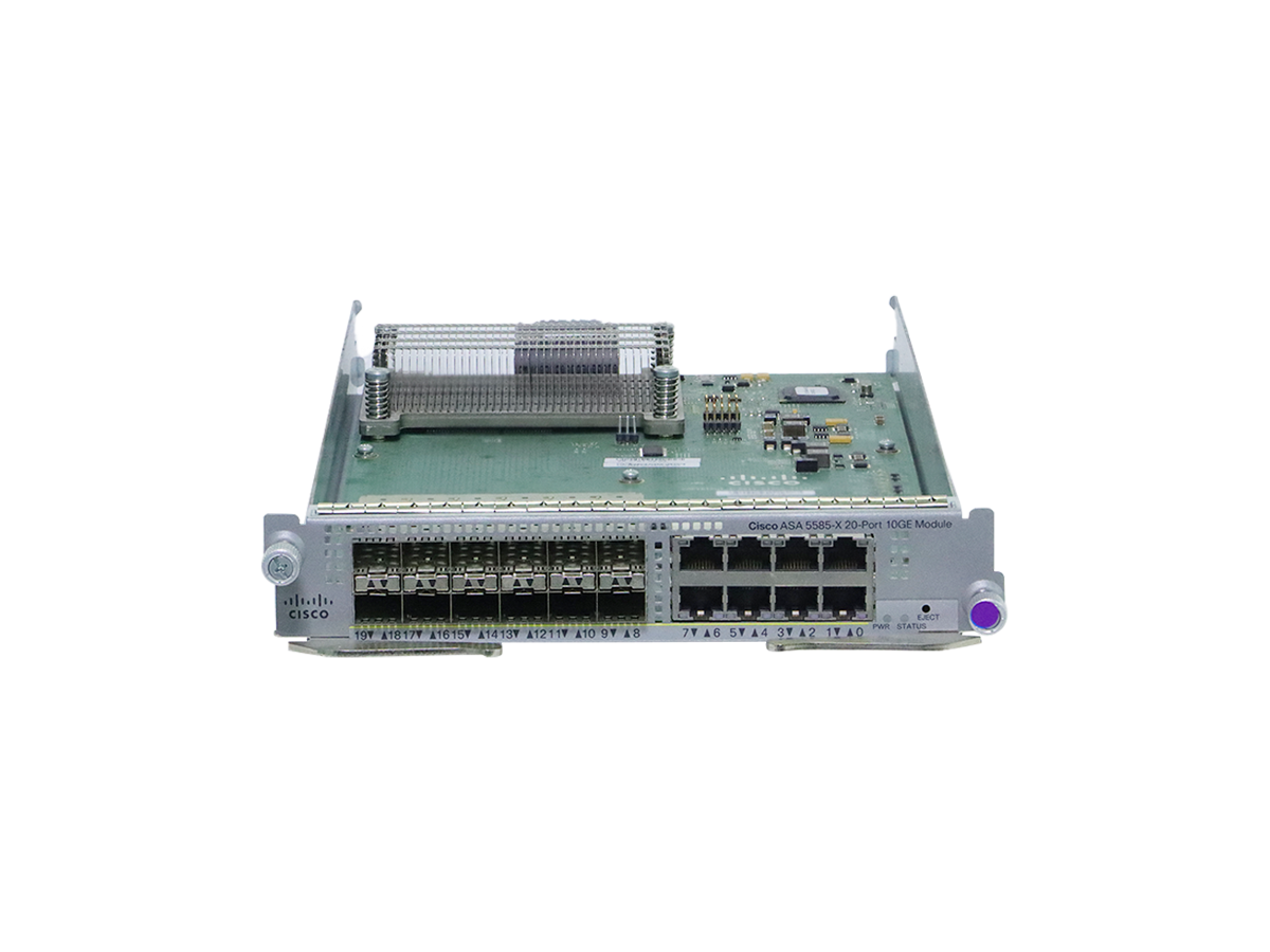 Cisco ASA5585-NM-20-1GE: High-Density Gigabit Ethernet Security Module