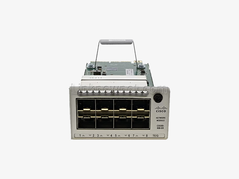 Cisco Catalyst C9300-NM-8X: 8-Port 10G Ethernet Network Module for Catalyst 9300 Series