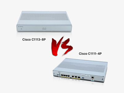 Cisco C1113-8P vs C1111-4P: Enterprise-Grade vs Compact Router Showdown