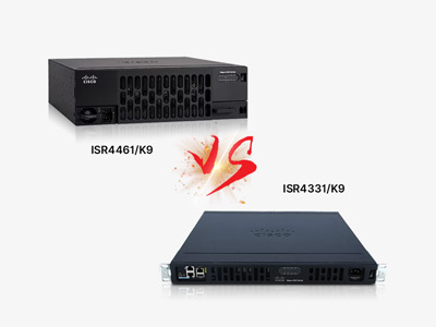 Cisco ISR4461/K9 vs ISR4331/K9: High-Performance Core Router vs Versatile Branch Solution
