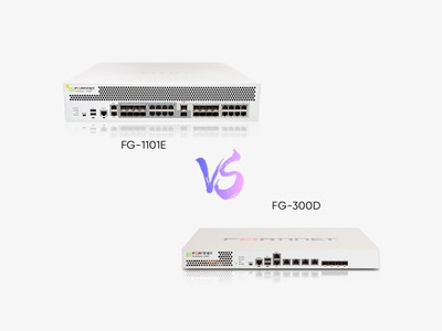 Fortinet FG-300D vs FG-1101E: Mid-Range vs Enterprise Firewall Performance Analysis