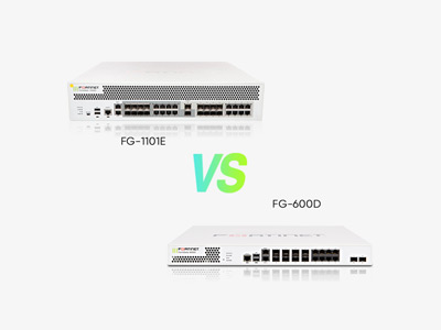 Fortinet FG-600D vs FG-1101E: High-Performance vs Enterprise Firewall Comparison