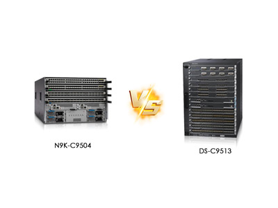 Cisco Nexus 9504 vs DS-C9513 Data Center vs Hyperscale Router Performance Evaluation