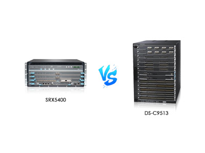 Juniper SRX5400 vs Cisco DS-C9513 Security vs Hyperscale Router Performance Analysis