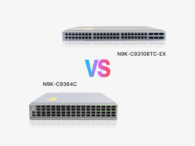 Comparative Analysis: Cisco Nexus N9K-C93108TC-EX vs. N9K-C9364C
