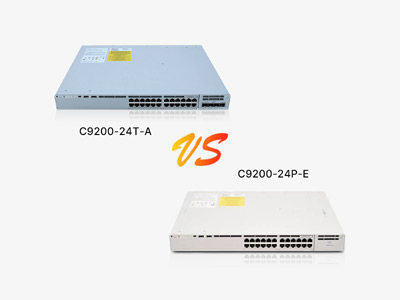 Cisco Catalyst 9200 Series Showdown: C9200-24T-A vs C9200-24T-E