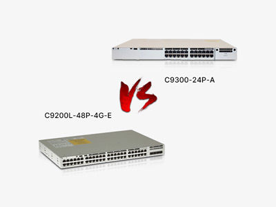 Cisco C9200L-48P-4G-E vs C9300-24P-A: Enterprise Switch Comparison