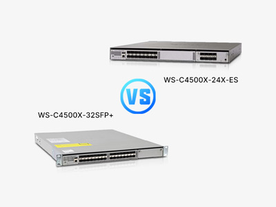 Comparative Analysis: Cisco WS-C4500X-32SFP+ vs. WS-C4500X-24X-ES Enterprise Switches