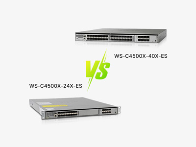 Cisco WS-C4500X-40X-ES vs. WS-C4500X-24X-ES: A Detailed Comparison