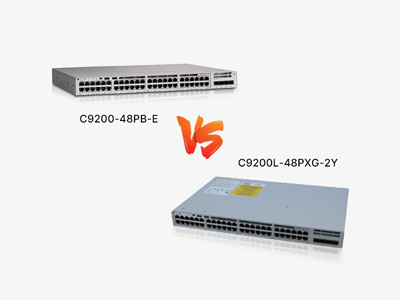 Cisco Catalyst 9200 Series Switch Showdown: C9200-48PB-E vs C9200L-48PXG-2Y