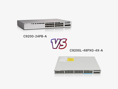 Cisco Catalyst 9200 Series Switch Showdown: C9200-24PB-A vs C9200L-48PXG-4X-A