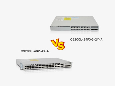Cisco Catalyst 9200 Series Switch Showdown: C9200L-24PXG-2Y-A vs C9200L-48P-4X-A