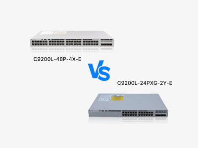 Cisco Catalyst 9200 Series Switch Showdown: C9200L-24PXG-2Y-E vs C9200L-48P-4X-E