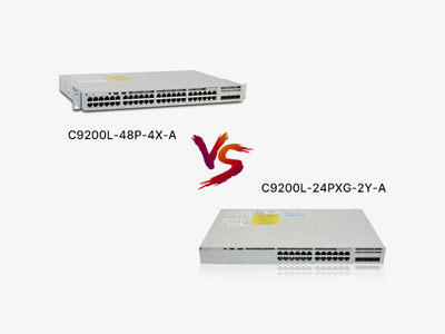 Cisco Catalyst 9200 Series Switch Showdown: C9200L-48P-4X-A vs C9200L-24PXG-2Y-A