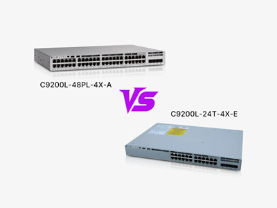 Cisco Catalyst C9200L-24T-4X-E vs C9200L-48PL-4X-A: A Modern Campus Switch Face-Off