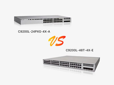 Cisco Catalyst C9200L-48T-4X-E vs C9200L-24PXG-4X-A: Unveiling the Ultimate Campus Switch Dilemma
