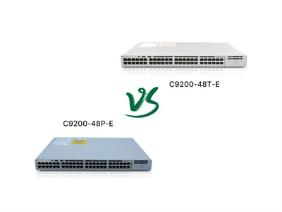 Cisco Catalyst 9200-48P-E vs 9200-48T-E: A Modern Network Switch Showdown