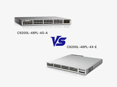 C9200L-48PL-4X-E vs C9200L-48PL-4G-A: Which Cisco Switch Reigns Supreme for Your Network?